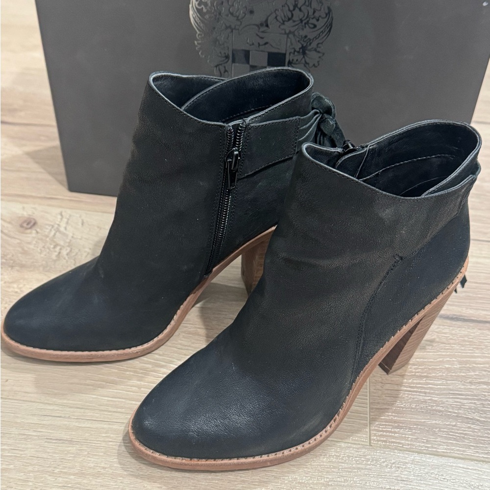 Vince Camuto Black Ankle Boots